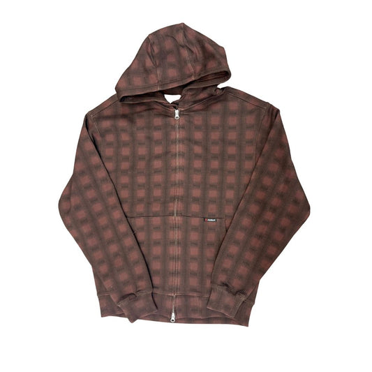 Plaid Zip Hoodie (Mixed27)