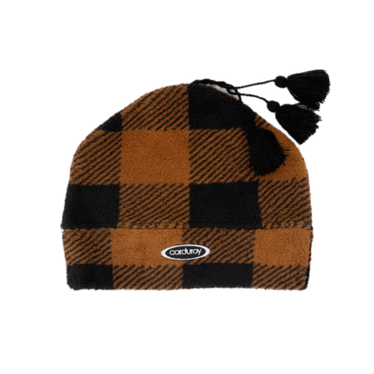 Fleece Tassel Beanie