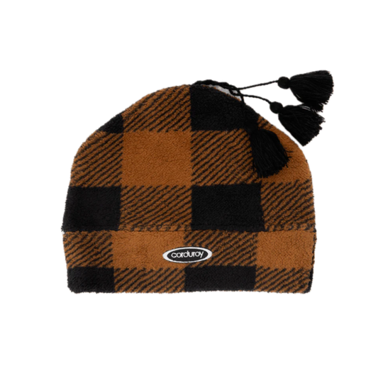 Fleece Tassel Beanie