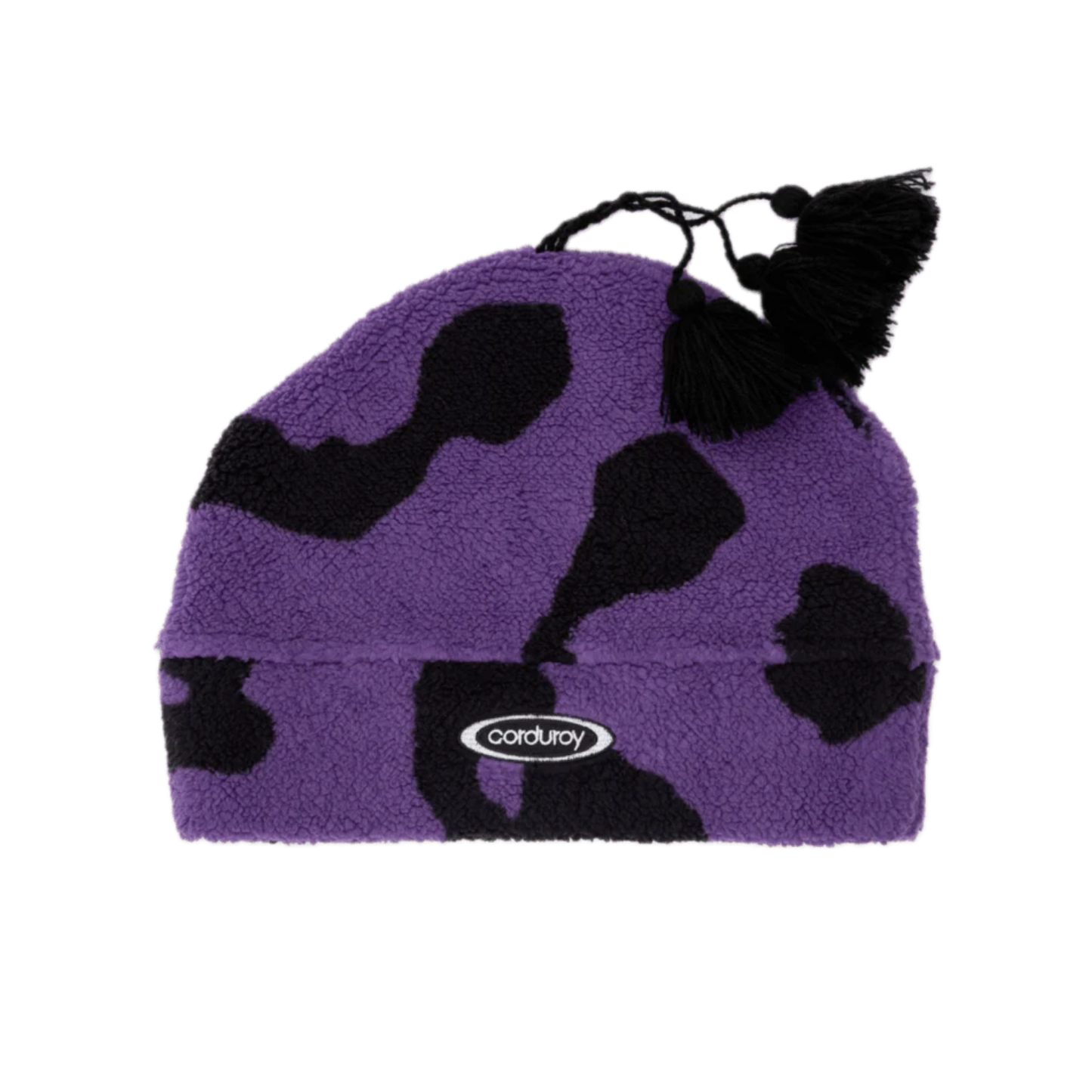 Fleece Tassel Beanie