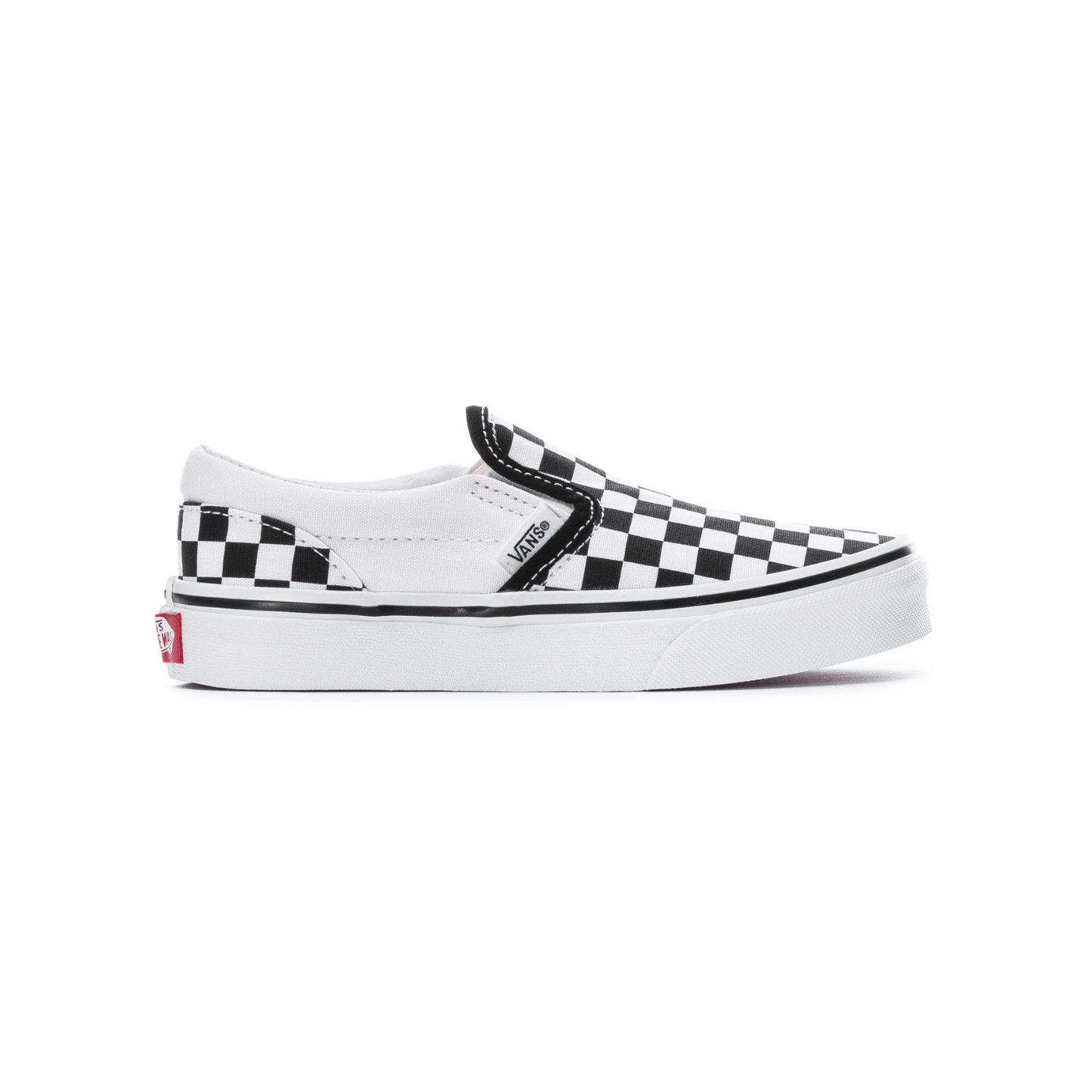 Kids Classic Slip-On (Checkerboard Black/White)