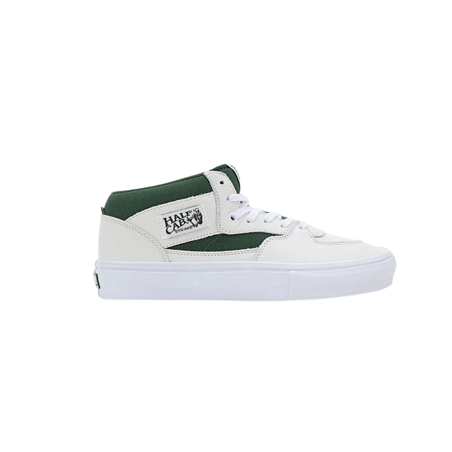 Skate Half Cab (White/Green)