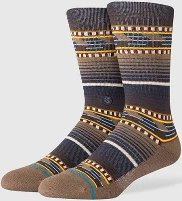 Cedar Rock Crew sock (Brown)