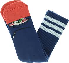 Stoner Sect Crew Sock (Blue)