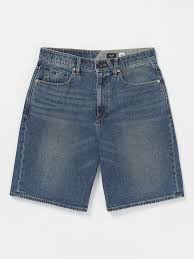 Billow Denim Shorts (Dark Denim)