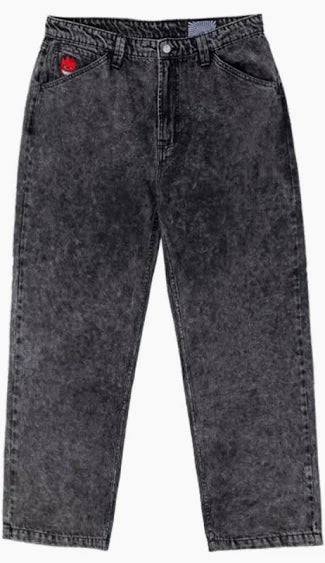 Big head Fill Denim Pant (Black)