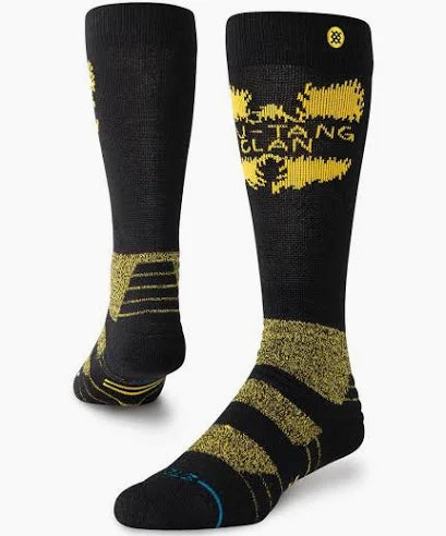 Shaolin Slums Mid Snow Sock (Black)