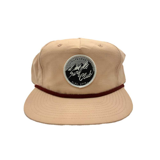 Surf Club Rope Hat (Dusty Rose)