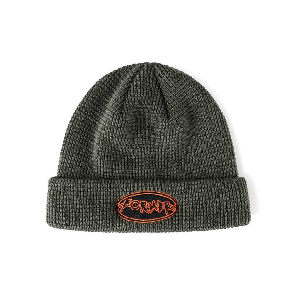 Flatline Beanie (Washed Green)