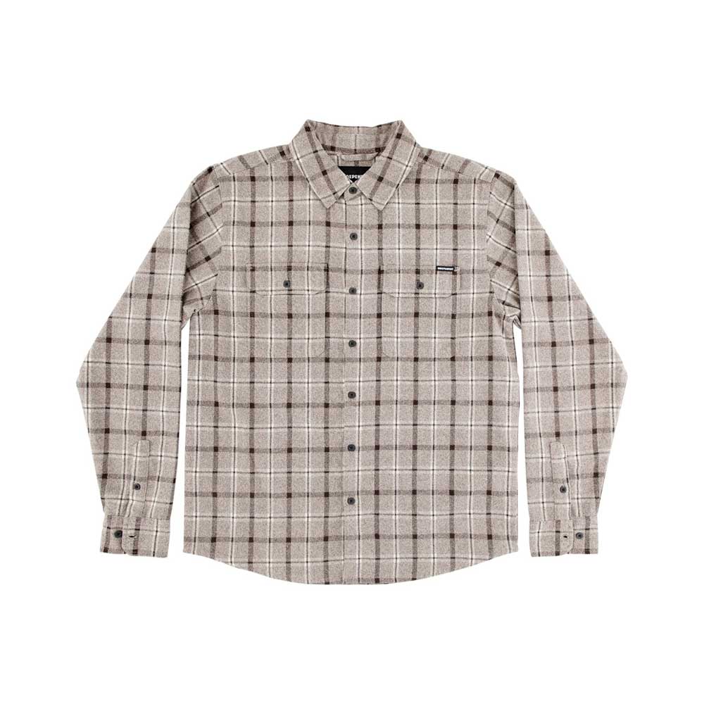 Belmont LS Flannel (Concrete)