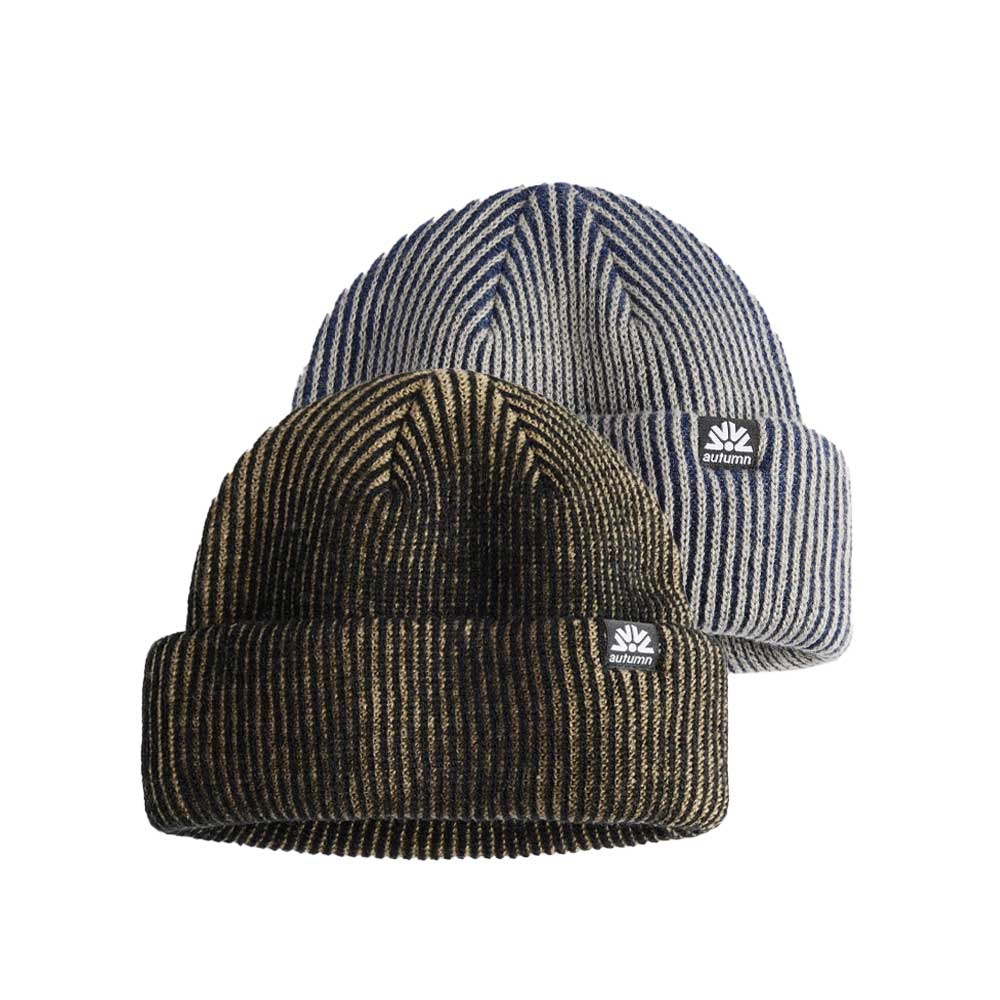 Cord Double Roll Beanie