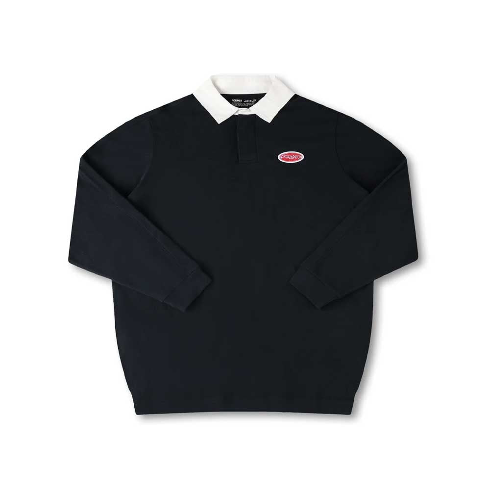 Reynolds Flatline Rugby Polo (Black)
