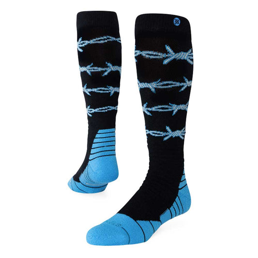 Barbed Wire Mid Poly Snow Socks