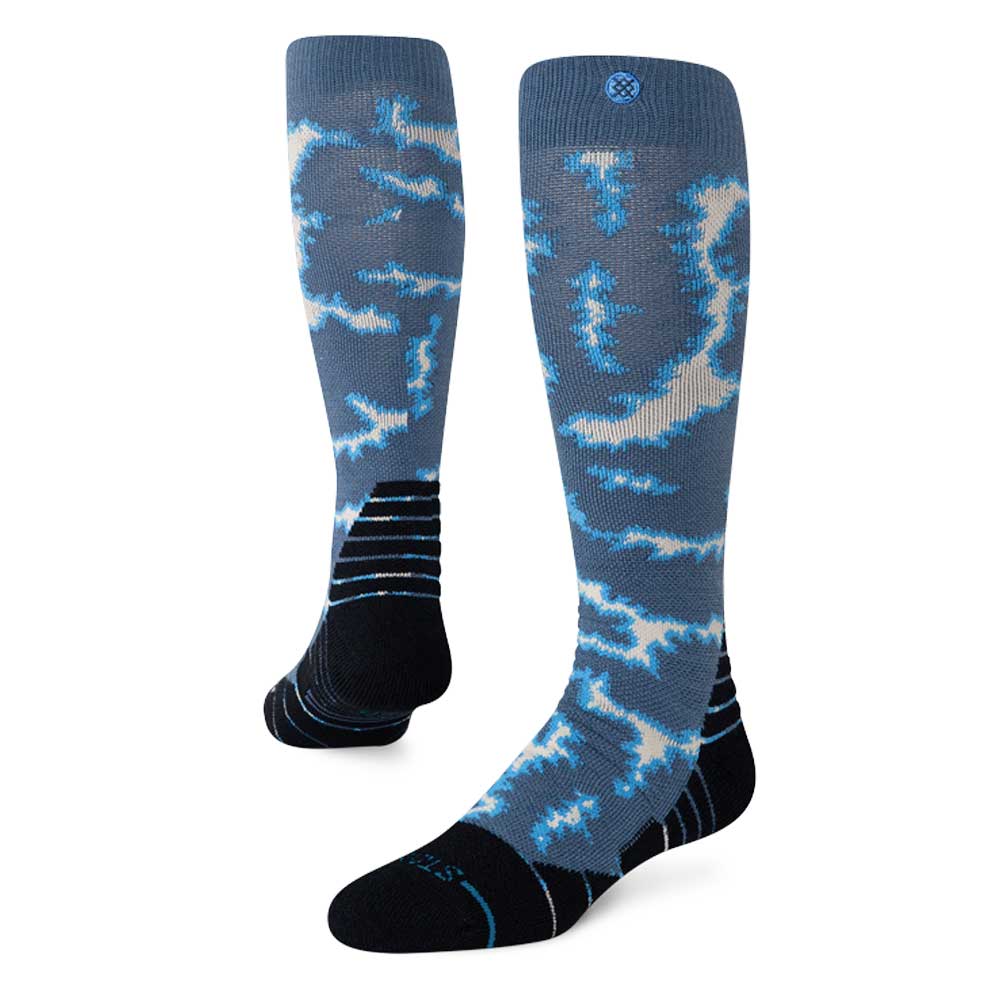 All Terrain Mid Wool Snow Sock (Seablue)