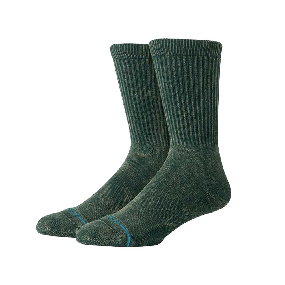Icon Dyed Crew Sock (Pine)