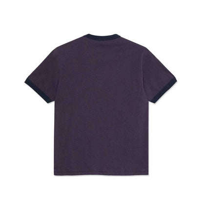 Ringer Tee (Dark Violet/Navy)