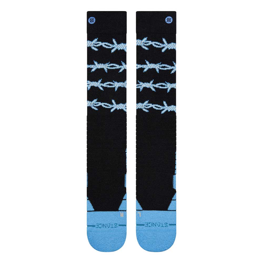 Barbed Wire Mid Poly Snow Socks