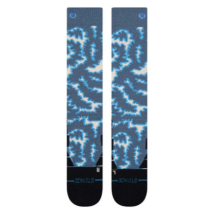 All Terrain Mid Wool Snow Sock (Seablue)
