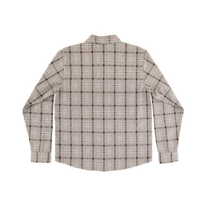 Belmont LS Flannel (Concrete)