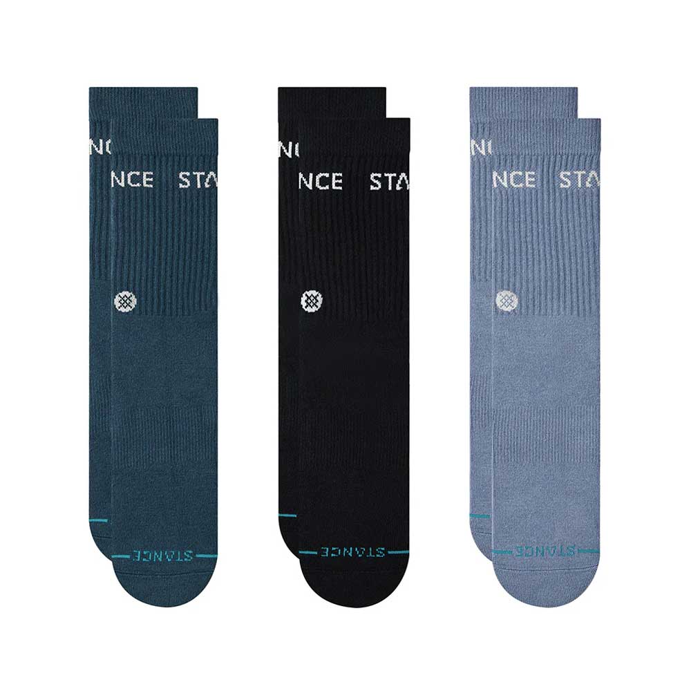 Origin Sock 3 Pack (Indigo)
