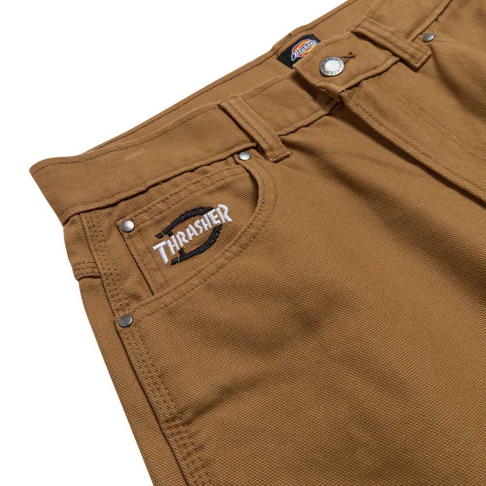 Thrasher x Dickies Woven Work Pant (Tan)
