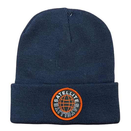 Worldwide Fine Knit Beanie (Navy)