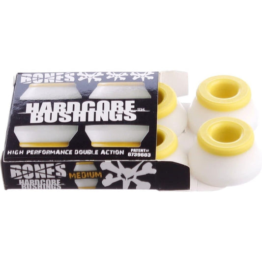 Hardcore Bushings (Medium Yellow/White)