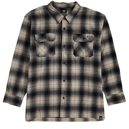 Ronnie Sandoval Plaid LS Shirt (Blue Ombre Plaid)