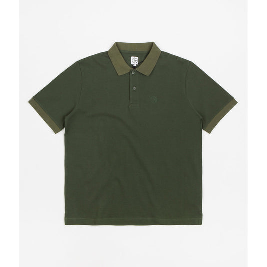 Duo Polo Shirt (Dark Olive)