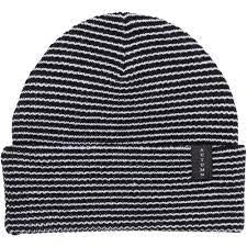 Stripe Beanie (Black/White)