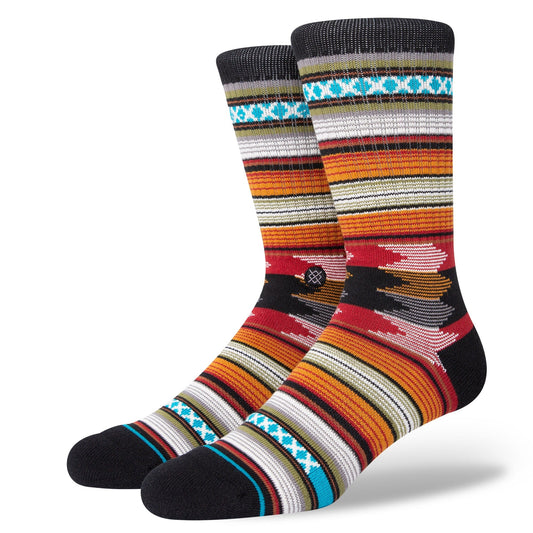 Baron Sock (Black/Multi)